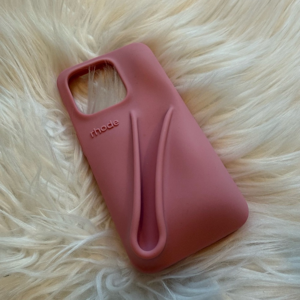 RHODE Blush Pink Phone Case iPhone 15 Pro